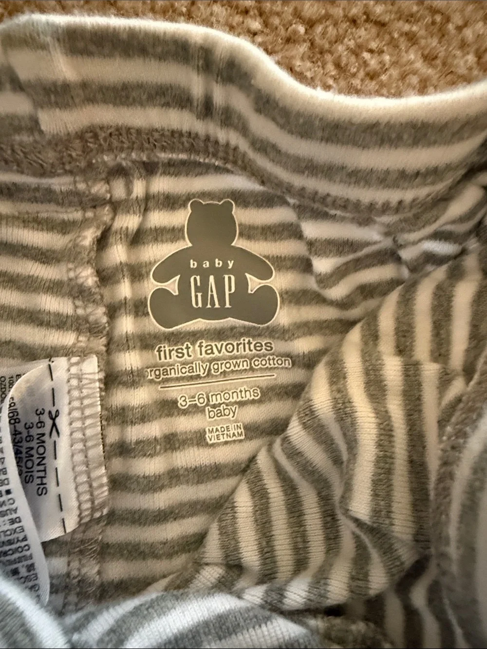 GAP soft striped